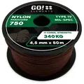 Produktbild: GO!elements Paracord 750 - 4,5mm Seil braun 50m