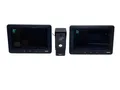 Produktbild: EURA VDP-45A3 Alpha Video-Türsprechanlage schwarz 2 Monitore