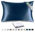 Produktbild: Kissenbezug aus 100% Bio-Seide 50x75 cm - 22 Momme Maulbeerseide Güteklasse 6...