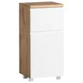 Produktbild: Unterschrank Varese Weiß/Eichefarbe