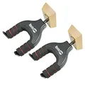 Produktbild: RockJam Wall Mountable Universal Guitar Hanger with Padded Arms - Twin Pack
