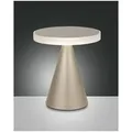 Produktbild: Fabas Luce Neutra Tischleuchte LED 1x12W Metall- und Methacrylat Gold edelmatt