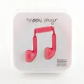 Produktbild: Happy Plugs Ohrhörer mit Mikro und FB passt zu Apple und Android Kirschrot