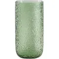 Produktbild: Leonardo Vase, Grün, Glas, 15x29x15 cm, handgemacht, zum Stellen, auch für frische Blumen geeignet, Dekoration, Vasen, Glasvasen