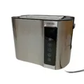 Produktbild: Arendo Toaster Edelstahl Touchpanel digital Display Toasters Touch Scheiben