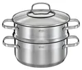 Produktbild: RÖSLE Elegance Dämpfer Dampfgarer Kochtopf mit Dämpfereinsatz Edelstahl 20 cm