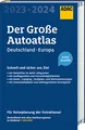 Produktbild: ADAC Der Große Autoatlas 2023/2024 Deutschland und seine Nachbarregionen 1:300 000: mit Europa 1:750.000 (ADAC Atlanten)