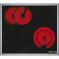 Produktbild: Bosch PKN645BA2E - Serie 4 Elektrokochfeld mit 5 Jahre Garantie, Bräter Zone, Mit Rahmen aufliegend, 60 cm