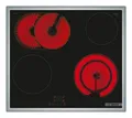 Produktbild: Bosch PKN645BA2E Serie 4 Elektro-Kochfeld 60 cm Schwarz, Bräterzone
