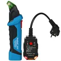 Produktbild: PeakTech P 3432 Sicherungsfinder, Ortungsgerät für Stromkreise, Spannungsprüfer berührungslos mit Steckdosentester für 230V Schuko - NCV Phasenprüfer/Leitungssuchgerät/Stromprüfer