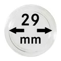 Produktbild: Lindner 2250029P Münzenkapseln 29mm 10er Pack