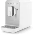 Produktbild: Smeg Kaffeevollautomat BCC02WHMEU 50er Retro Style, mit Milchaufschäumdüse und Heißwasserfunktion, weiß