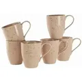 Produktbild: CreaTable Nature Collection Rose Kaffeebecher 6-tlg Steinzeug