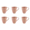 Produktbild: CreaTable 21971 Nature Collection Kaffeebecher, 300 ml, rosé, 6-teilig (1 Set)