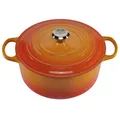 Produktbild: Le Creuset Signature Bräter rund 28 cm ofenrot