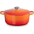Produktbild: Le Creuset Signature (28 cm, Bräter + Schmortopf, Gusseisen) (21177280902430)