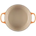 Produktbild: Le Creuset Pfanne Signature Gusseisen-Bräter, Ø 28cm, Ofenrot