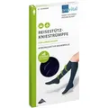 Produktbild: Provital Reisekniestrümpfe Gr.39-42 schwar.Baumw. 2 St