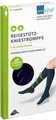 Produktbild: Wellneuss GmbH & Co. KG PROVITAL Reisekniestrümpfe Gr.39-42 schwar.Baumw. 2 St 09519821