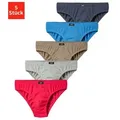 Produktbild: H.I.S Slip (Packung, 5-St) für Jungen, bequemer Basic für jeden Tag blau|bunt|grau|rot 176