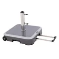 Produktbild: doppler Trolley Sockel EXPERT 50 kg, Beton / Aluminium Granitoptik