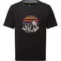 Produktbild: Sherpa Adventure Gear Herren Bali Retro Sunset T-Shirt, Black, M