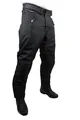 Produktbild: Textil-Motorradhose schwarz mit CE Protektoren & Thermofutter- Winter & Sommer