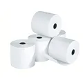 Produktbild: Unbekannt Additionsrolle für Tischrechner, holzfrei, 12mm ø, 57mm breit, weiß, 40m x 57mm, 5 Stück