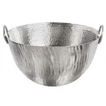 Produktbild: Riess Ambiente riess-ambiente Deko Schale ORIENT - 40cm silber Metall Hammerschlag Design