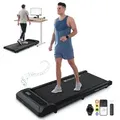 Produktbild: Mobvoi Walking Pad Smart KI Untertisch-Laufband, tragbares 2-in-1 Laufband für Zuhause & Büro, Gehen & Joggen, TicSports Zwift Kinomap, 6km/h 120kg - Schwarz