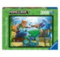 Produktbild: Ravensburger Puzzle Minecraft Puzzle Minecraft Mosaic (1000 Teile), Puzzleteile