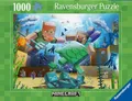 Produktbild: Ravensburger Puzzle Minecraft 1000 Teile, Gaming Fanartikel, Kinder ab 14