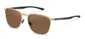 Produktbild: Porsche Design P8979 C402 gold/black 57/18/145 Herren Sonnenbrillen