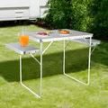Produktbild: Campingtisch seitliche Ablagen ca. 116/79,5x60x70cm neu