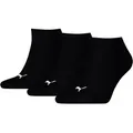 Produktbild: PUMA Sneakersocken PUMA UNISEX SNEAKER PLAIN (3 Paar) mit kleinem Logo schwarz 35-38