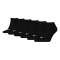 Produktbild: PUMA 3 Paar Unisex Herren Damen Sportsocken Kurzsocken Sneaker Socken, Farbe:Schwarz, Größe:35-38, Artikel:-200 black