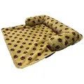 Produktbild: lous Hundematte Sofaschutz, Sofadecke mit Rand - Hundedecke, Hundebett, Hergestellt in Deutschland - waschbar bis 90° C beige 97 cm x 117 cm