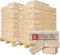 Produktbild: 2000 kg RUF Briketts Hartholzbriketts aus Buche und/oder Eiche | 200 x 10 kg Holzbrikett auf Palette | Energie Kienbacher®