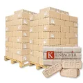 Produktbild: 2000kg Palette RUF Hartholzbriketts Brenn Kamin Ofen Grill Smoker Heizen Holz Gluthalter Brennholz Premium Öko Holzbriketts | 2 Paletten | Energie Kienbacher