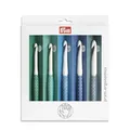 Produktbild: Prym Ergonomics Wollhäkelnadel Set 7-12mm – Ergonomisch, Komfort, Farbig, 5-tlg
