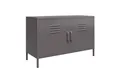 Produktbild: loft24 Sideboard Bradford, Spint Schrank aus Metalll mit 2 Türen