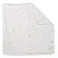 Produktbild: roba Babydecke Sternenzauber - 80 x 80 cm - Jerseydecke aus Baumwolle für Mädchen & Jungen - Kinderwagendecke / Kinderdecke zum Kuscheln, Krabbeln & Spielen