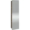 Produktbild: V&B Spiegelregal Subway 3.0 45x170x30cm, mit Regal links, taupe