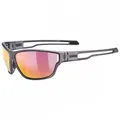 Produktbild: Uvex Sportstyle 806 Fahrrad / Sport Brille grau/mirror rot Unisex