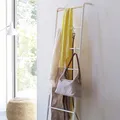 Produktbild: Yamazaki Deko Leiter Handtuchhalter Kleiderleiter Dekoleiter weiß