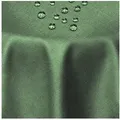 Produktbild: DecoHomeTextil Heimtextilmanufaktur Tischdecke Leinen Optik Tischdecke Tischtuch Abwaschbar Wasserabweisend grün Rund 220 cm