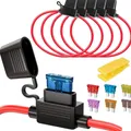 Produktbild: Sicherungshalter 16AWG  Inline 32V 20A mit Zubehör für KFZ LKW
