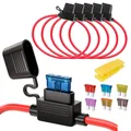 Produktbild: Sicherungshalter 16AWG für KFZ LKW 32V 20A wasserdicht Schutz Zubehör Set