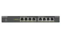 Produktbild: Netgear NETGEAR GS308PP Unmanaged Gigabit Ethernet (10/100/1000) Power over Ethernet (PoE) Schwarz (GS308PP-100EUS)