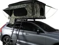 Produktbild: Hartschalen Autodachzelt Dachzelt Box für 2-3 Personen Camouflage ABS 3-15 Sek. Pop-Up 3000mm Wasserdicht Auto PKW Outdoor Camping Leiter 5,5cm Matratze Stiefeltaschen GRATIS Netz & Solar Taschenlampe